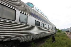 The Credit Valley Explorer will soon be offering views from one of these dome cars.