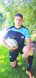Bolton resident Johnny Sheridan joined the U19 Ontario Rugby team and travelled to Calgary to compete in the Canadian Ruby Championships July 17 to 21. Sheridan previously played on the Humberview Secondary School rugby team for four years. Submitted photo