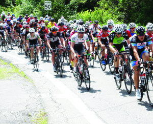 The Civic Holiday tradition continued Monday as cycling enthusiasts flocked to the area for the ninth annual Tour de Terra Cotta. There was no shortage of participants in the various events, and that included the 104-kilometre elite race. Photo by Bill Rea