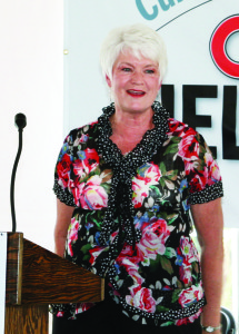 Education Minister Liz Sandals was on hand stressing the importance of agriculture to Ontario's economy.