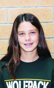 Robert F. Hall Catholic Secondary School Brittney Gout This Grade 9 student has been playing quarterback for the school's flag football team, which has compiled a 1-1 record so far in the season. She's also hoping to play hockey and basketball this year. In the community, she plays centre in the Brampton Canadettes hockey organization and is a forward in lacrosse for the Guelph Regals. The 14-year-od lives in the Campbell's Cross area with her parents Peter and Tammy Gout.