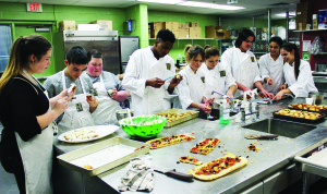Various students were putting on demonstration of some of the programs offered. There was lots of food to be sampled, thanks to the efforts of hospitality students like Santana An, Luca Farrugia, Jessica An, Josiah Valla, Aoibheann Doyle, Danielle DeSantis, James Cardarelli, Rylie Noyes and Sharon Rodrigues.