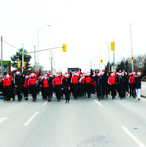 The girls of Joanne Chapman Dance School were dancing up a storm along the parade route.