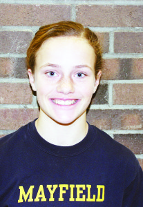 Mayfield Secondary School Emily Newton This 14-year-old has recently been contributing her skills to the school's Nordic team. In a meet late in December, she placed 10th out of 31. In the fall, she was a rusher and sometimes played quarterback for the flag football team, and might go out for track in the spring, specializing in 100 and 200 metres. Away from school, she's active in Sondra Tri Dance in Bolton. The Grade 9 student lives in Palgrave. Her parents are Annette and Tom Newton.