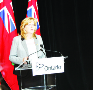 Municipal Affairs and Housing Minister Linda Jeffrey said she heard the mayors “loud and clear” Friday. Photo by Bill Rea