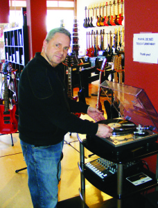 Ron Larcome of 3G Music and Sound and Archtop Cafe.