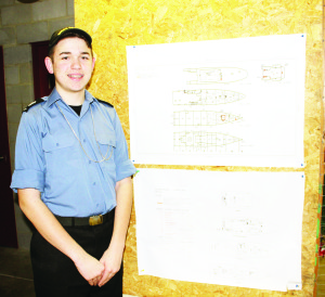 Petty Officer First Class Tyler Szarko is looking forward to his time with HMCS Quadra.