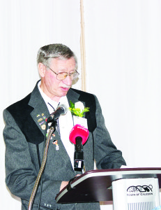 Clarence Pinkney was named Caledon's 2014 Volunteer Champion Monday night.