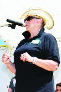 Ontario Association of Agricultural Societies President Sylvia Parr officially opened the Fair.
