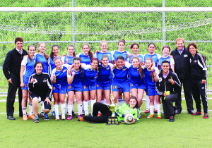 The St. Michael varsity girls' soccer team brought home fourth place honours from OFSAA over the weekend.