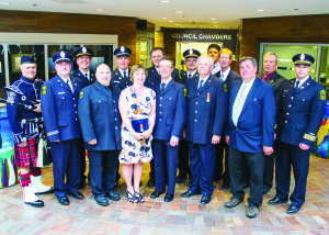 These are among the members of Caledon Fire and Emergency Services who were recently recognized with the Canadian Federal Fire Services Exemplary Service Medal and Service Bars, as well as Ontario Provincial Fire Services Long Service Medals and Service Bars.