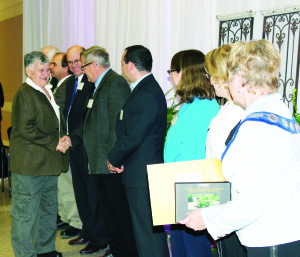 Former councillor Bob Cannon was among those receiving Distinguished Citizen recognition at the Town of Caledon 2014 Volunteer and Citizen Achievement Awards celebration in April.