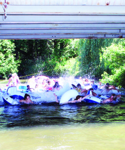 It was a great day to be in Cheltenham last Saturday. The occasion was the annual Cheltenham Day, attracting lots of people who came out for the fun. It was a hot day, so a great way to cool off was to enter the annual Tube Race in the Credit River. Photos by Bill Rea