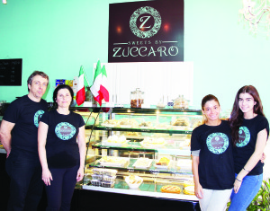 Teresa, Agostino, Natascia and Mara Zuccaro run Sweets by Zuccaro, a family owned gluten-free bakery in Woodbridge.