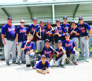 BRAVES TAKE TITLE IN STYLE Over the weekend, the Bolton Braves minor peewee A baseball team captured the Southwest London Minor Peewee A Championship in true style. The Braves went undefeated, winning all five games by a combined total of 77 runs scored while allowing only nine. Four of their five victories were mercy wins. In the semifinal game, pitcher Ethan A. Hunt pitched a no-hitter as the Braves shut-out the Kawartha Cubs 21-0 in just three innings. In the final, the Braves were led by great starting pitching from Alex Coles, and once again, Ethan A. Hunt in relief. They were backed up by timely hitting and solid defense from the entire team as the Braves went on to beat the St. Thomas Cardinals 12-2 in the A Championship.
