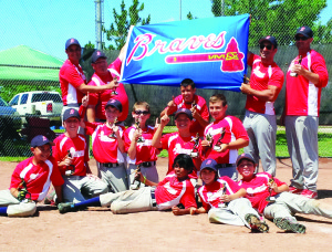 The Bolton Braves mosquito rep baseball team won the elite AA and A tournament they recently hosted. Photo submitted