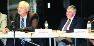 Paul Revell and Doug Beffort fielded questions in Inglewood last week.