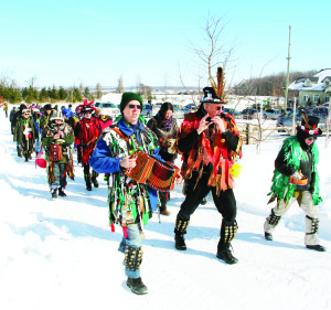 Wassailing Festival helps everyone celebrate Family Day The Family Day Wassailing Festival was a big success Monday at Spirit Tree Estate Cidery near Cheltenham. The event was being held in support of Bethell Hospice. The Orange Peel Morris Dancers of Orangeville led the parade at the festival.