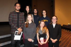 Those taking part in the Mayfield Secondary School Student Film Festival 2015 included Harnoor Bhagtana, Sara MacLennan-Nobrega, Emily Rea, Carson Somanlall, Maddy Crowther, Callum Gibson and Adam Martley.