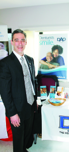 Bolton's Dave Kostynyk was on hand, representing the Denturists Association of Ontario.