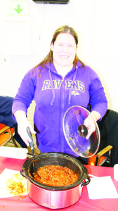 Marie McClure used bear meat to make her chili.