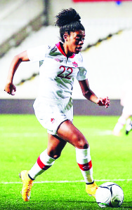 Ashley Lawrence was recently named to the Woman's National Soccer team.