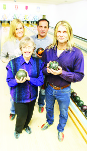 The Royal Purple LePagers were composed of (front) Dorothy Mazeau, Tommy Konstantinidis, (back) Caron Shaw and Nick Taccogna.