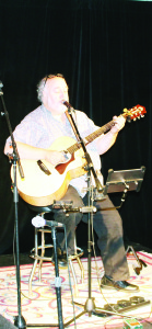 PERFORMING AT CROSSCURRENTS The soul music of Dan McLean Jr. was the main attraction Friday night at CrossCurrents Caledon in Bolton. It was the latest performance at the cafe venue that operates out of Bolton United Church. The next event will be Aug. 28, and will feature David Storey. Photo by Bill Rea