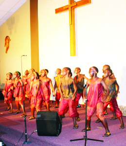 AFRICAN CHILDREN'S CHOIR PERFORMS Faith Community Wesleyan Church on Highway 10 was filled Sunday evening with the sounds of the African Children's Choir. Music for Life, the parent organization for the Choir, works in seven African countries — Uganda, Kenya, Rwanda, Sudan, Nigeria, Ghana and South Africa, and has educated more than 52,000 children and impacted the lives of over 100,000 people through its relief and development programs. Photo by Bill Rea