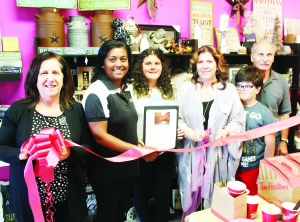 KLAUDYA'S KLOSET OPENS IN BOLTON Home decore items, as well as jewelry and perfume are among the items on the shelfs at Kaudya's Kloset, which recently opened in Bolton. Councillor Annette Groves was on hand for the ceremonies with business owner Claudia J. Rocca. Also on hand was her mother Franca, daughter Veronica Guglietti, son Michael Guglietti and father Earnesto Rocca. Photo by Bill Rea 