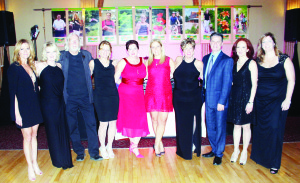 The Royal Ambassador Event Centre was a busy place last Friday night as a large crowd was out for the sixth annual Gala, A Community Affair, put on by the Caledon East Revitalization Committee. Proceeds from the event will go toward purchasing more planters, banners and other items to beautify the downtown of the village. Organizers of the event included Jacqui Viaene, Sherie Kirkpatrick, Pete Paterson, Tina Noack, Cheryl Robb, Ann Currie, Mollie Cavan, Chris Merkley, Adriana Roche and Andrea Prieur. Photo by Bill Rea
