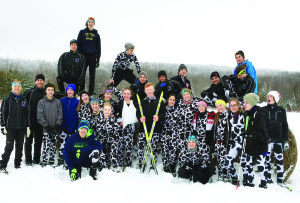 These skiers from Mayfield Secondary School had a successful outing recently at ROPSSA.