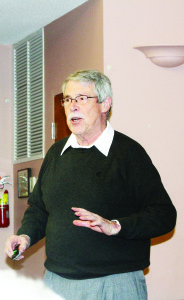Ken Weber recently addressed the Caledon East and District Historical Society.