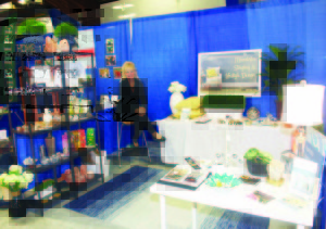 Carolynn Tersigni of Mandala Home Staging and Lifestyle Design was greeting visitors at this impressive booth.