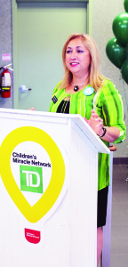 Marisa Kennedy, manager of the TD branch in Bolton expressed appreciation for the support they have received from the community. Photo by Bill Rea
