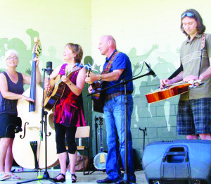 PERFORMING FRIDAY AT CROSSCURRENTS Churchville Park is an acoustic group that performs old-time country, folk and bluegrass classics. Members Sherry O'Connor, Mary Bennet, Jason Laprade and George Scott share with their audiences a love of roots music combined with a genuine appreciation of how music connects us all. Known for their beautiful three-part harmonies, this band has a growing following across Ontario. They will be performing tomorrow (Friday) night at CrossCurrents Cafe at Bolton United Church at the corner of King Street West and Nancy Street (use side entrance). The doors open at 7:30 p.m. and the music is scheduled to start at 8.