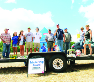 The Dixon family hosted last Thursday's Plowing Match.