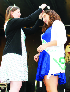 There was great weather and lots of fun over the weekend as the Albion and Bolton Agricultural Society hosted the 158th edition of Bolton Fall Fair. The opening ceremonies included the crowning of the Junior and Senior Fair Ambassadors. Outgoing Junior Ambassador Callie Dowds took over the Senior duties from Ashley Harding, and then placed the crown on her successor as Junior Ambassador Kayla Emmerton. Photos by Bill Rea