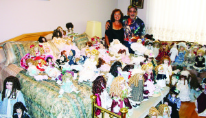 Anna Rizzardo and her brother John Sgro have many rooms in their house filled with porcelain dolls.