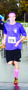 Humberview student Carson Proulx completed the five kilometres in 19:46.