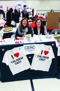 Andrea Prieur and Cheryl Robb were representing the Caledon East Revitalization Committee.