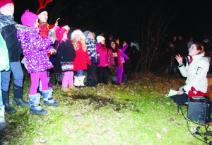 Tree lighting in Palgrave There was a festive mood around Palgrave recently as the local Rotary club hosted the annual Christmas tree lighting at Stationalands Park. Members of the Palgrave Public School Choir, led by Donalda Richardson, sang many of the tunes of the season.