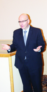 Transportation Minister Steven Del Duca.
