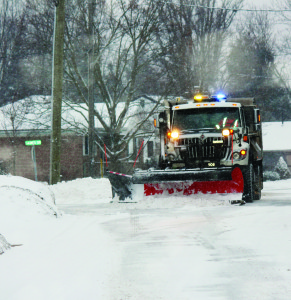 WINTER'S BACK The whole Greater Toronto Area got another taste of real winter this week, and more will be probably be coming. Be sure to give snow plows all the space they need to get the roads cleared as fast as possible. Photo by Bill Rea