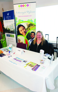 Jackie Hollett, an older persons' substance use and gambling counsellor was offering information about Peel Addiction Assessment and Referral Centre.